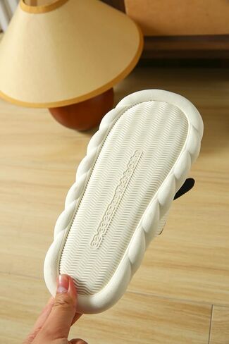 Fuzzy Cow Slippers for Women, Soft Animal House Slippers in Kuwait