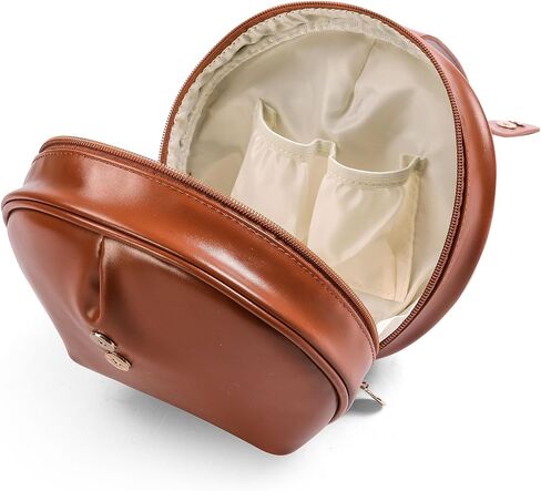Pumping Bag for Wearable Breast Pump, Mini Breastpump Bag Case for Wireless Pumps, Hands Free Breast Pump Storage Pouch Bag for Working Moms Outdoor (Brown) in Saudi Arabia