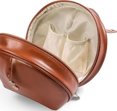 Pumping Bag for Wearable Breast Pump, Mini Breastpump Bag Case for Wireless Pumps, Hands Free Breast Pump Storage Pouch Bag for Working Moms Outdoor (Brown) in Saudi Arabia