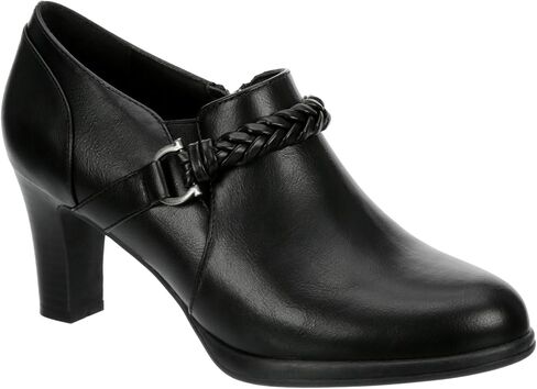 Elyssa - Women's Low Cut Chunky Heeled Ankle Bootie in Saudi Arabia