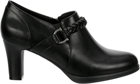 Elyssa - Women's Low Cut Chunky Heeled Ankle Bootie in Saudi Arabia