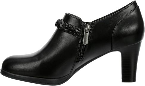 Elyssa - Women's Low Cut Chunky Heeled Ankle Bootie in Saudi Arabia