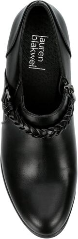 Elyssa - Women's Low Cut Chunky Heeled Ankle Bootie in Saudi Arabia