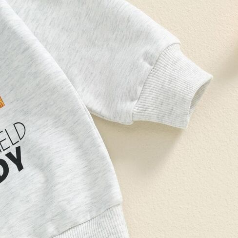Toddler Baby Boys Tractor Clothes Letter Truck Print Farm Sweatshirt Long Jogger Pants Baby Shower Coming Home Outfit in Saudi Arabia