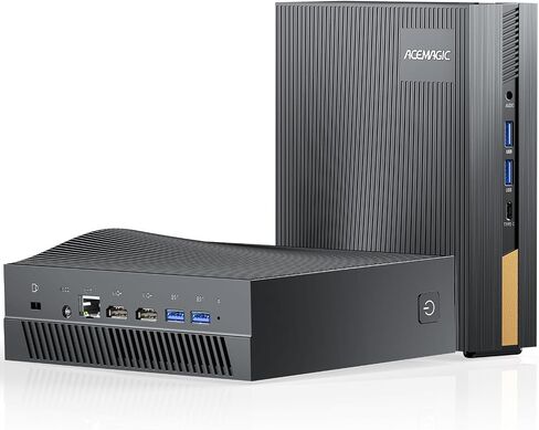 ACEMAGIC Mini PC i7-11800H(8C/16T, up to 4.6 GHz) Windows 11, 16GB DDR4 512G NvMe SSD Mini Computers, Mini Desktop Computer Support 4K UHD Triple Display/WiFi 6/BT5.2 for Business/HTPC Small PC in Saudi Arabia