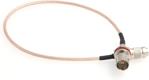 DRRI Blackmagic Design HyperDeck Shuttle 2 HD SDI Video adapter Cable DIN 1.0/2.3 Male Right angle to BNC Female 75ohm RG179 in Saudi Arabia