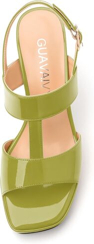 Women's Platform Sandals, Buckle Ankle Strap Open Toe Heeled Sandal, Fashion High Heel Sandals for Wedding Partying Dating in Saudi Arabia