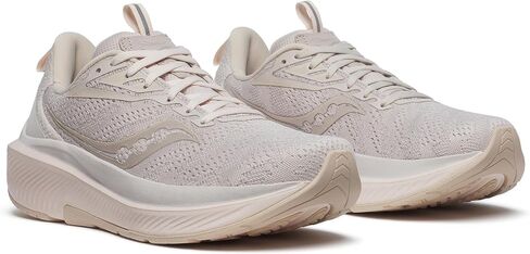 Saucony Women's Echelon 9 Sneaker, Moon/Pearl, 9 Wide in Saudi Arabia