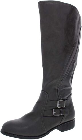 Style & Co. Womens Milah Tall Casual Mid-Calf Boots Brown 6.5 Medium (B,M) in Saudi Arabia
