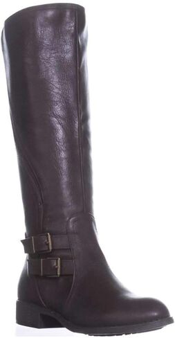 Style & Co. Womens Milah Tall Casual Mid-Calf Boots Brown 6.5 Medium (B,M) in Saudi Arabia