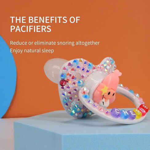 Adult Sized Pacifier Crystal Rhinestone Bling Pacifiers (Style 5) in Kuwait