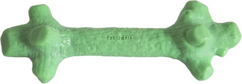 Pet Qwerks Nylon Stick BarkBone - Durable Dog Toys for Aggressive Chewers - Peanut Butter Flavor - 6" in Saudi Arabia