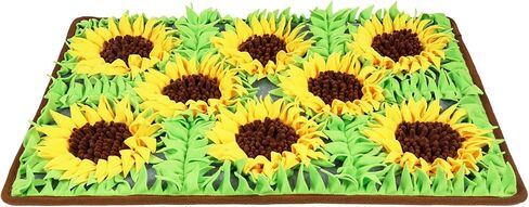 Snuffle Mat for Dogs Large Tulip Sniffing Mat Nosework Forager Pet Feeding Mat Dog Slow Feeder for Training and Treating 1PC (29.52"x19.68") in Saudi Arabia