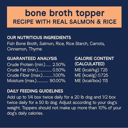CANIDAE Pure Bone Broth Topper with Real Turkey & Rice Wet Dog Food, 5.5 oz. (Case of 12) in Saudi Arabia