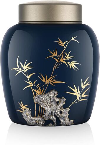 Urns for Human Ashes Urns for Cat Urns,Pet Urns for Cat Ashes,Cat Urns for Ashes Animal Urns for Ashe Pet Cremation Urn (White peony) in Saudi Arabia