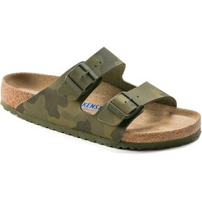 Birkenstock Women's Sandals Arizona SFB Camo Grn Bf R