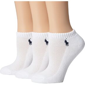 LAUREN Ralph Lauren Cushion Foot Mesh Top Cotton Low Cut 3 Pack