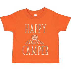 Happy Camper Baby Tee Shirt (Infant and Toddler Sizes)