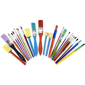 10 Pack Paint Brushes for Acrylic Painting Small Paint Brush Set Watercolor Brushes Oil Paint Brushes Detail Paintbrushes Face Paint Brushes Pinceles para Acrilico Paint Supplies