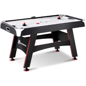 MD Sports Air Hockey Multiple Styles Game Tables, Indoor Arcade Gaming Sets with Electronic Score Systems, Perfect for Family Game Rooms