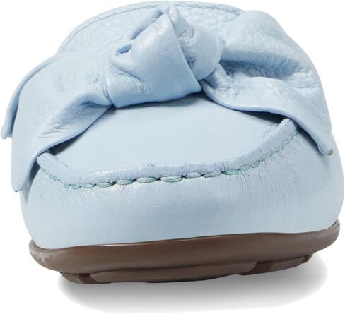 Marc Joseph New York Diane Street - Shoes for Women - Leather Upper - Slip-on Style - Synthetic Outsole Baby Blue Tumbled 9 M in Kuwait