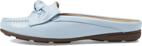 Marc Joseph New York Diane Street - Shoes for Women - Leather Upper - Slip-on Style - Synthetic Outsole Baby Blue Tumbled 9 M in Kuwait