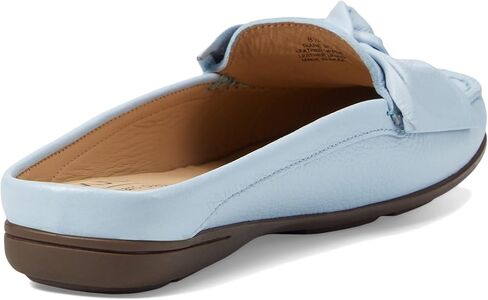 Marc Joseph New York Diane Street - Shoes for Women - Leather Upper - Slip-on Style - Synthetic Outsole Baby Blue Tumbled 9 M in Kuwait
