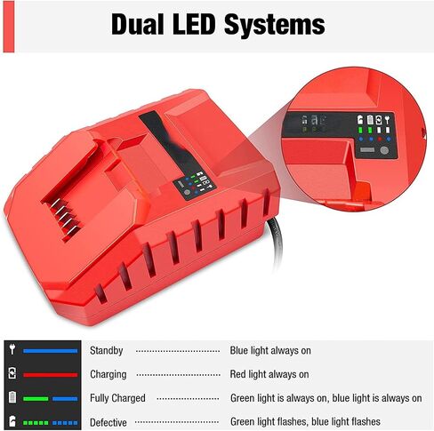 Battery Charger Replacement Tool Compatible for Hilti, 12V C4/12‑50 100‑240V Battery Charger (U.S. regulations) in Saudi Arabia