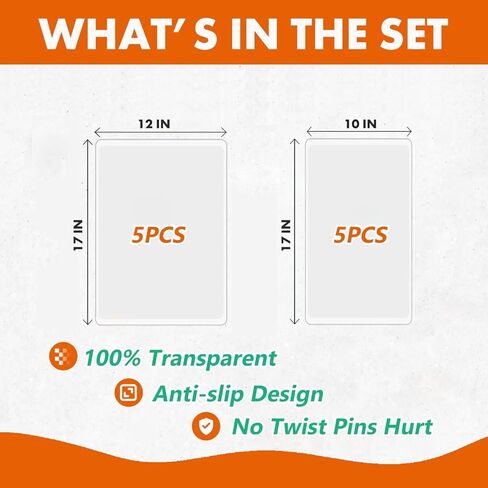 Anti Cat Scratch Furniture Protector: Double Sided Self-Adhesive Tape Furniture Guards Anti Cat Scratch for Sofa - Couch Protector for Dog, Keep Pet Off Couch | 12 Pack No Pins in Kuwait