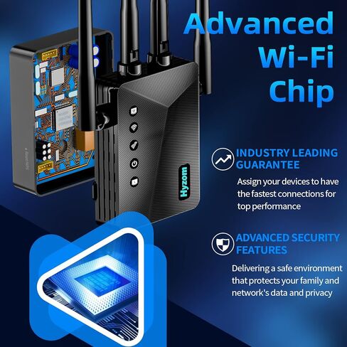 WiFi Extender Signal Booster | New Gen 4X Faster Than Ever Signal Amplifier for Home, Internet Boosters WiFi Repeater Coverage up to 9,000 sq.ft in Saudi Arabia