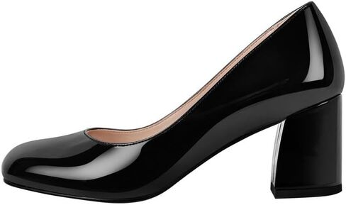 dollskiss Women's Round Toe Classic Stiletto Pumps in Kuwait