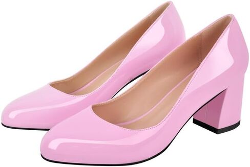 dollskiss Women's Round Toe Classic Stiletto Pumps in Kuwait