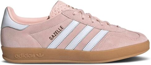 Adidas Gazelle Indoor Womens Sneaker (Sandy Pink, US Footwear Size System, Adult, Women, Numeric, Medium, 9) in Saudi Arabia