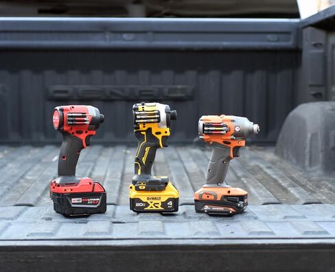 Magnetic Bit Holder for Drill and Impact Drivers - with 3M Adhesive - Fits most Drills: Milwaukee, Dewalt, Ryobi, Klein, Bosch in Kuwait