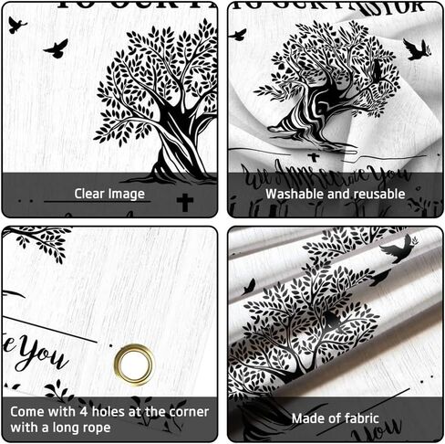 Lofaris Thank You Pastor Banner Pastor Appreciation Party Decorations to Our Pastor We Appreciate You Photo Backdrop 70.8 x 43.3 Inch in Kuwait