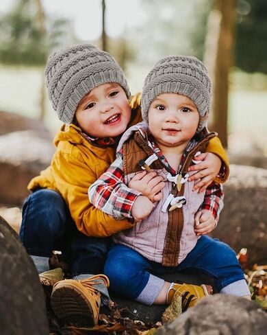 FURTALK Baby Beanie Winter Soft Warm Knit Hat 3 Pack Infant Toddler Slouchy Caps in Saudi Arabia