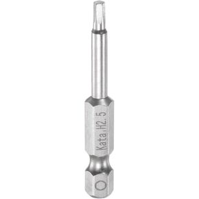 HARFINGTON H2.5 Hex Screwdriver Bit 1/4" Hex Shank 2" Length Magnetic Screw Driver Power Tool
