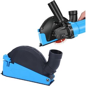 Dust Collecting Guard, Cutting Dust Shroud For Angle Grinder 4 inch and 5 inch Dust Collector Attachment Cover,Other abrasives