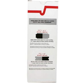 Drywall Pole Sander Sheets - 100 Grit (100 ct.)