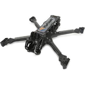 Volador II VX5 V2 RC FPV Drone Quad Frame Compatible for DJI O3 Air Unit Caddx Vista T700 Carbon Fiber 6mm Arm 5 Inch Drones Cinematic Quadcopter HD Squashed X Freestyle w/TPU Parts