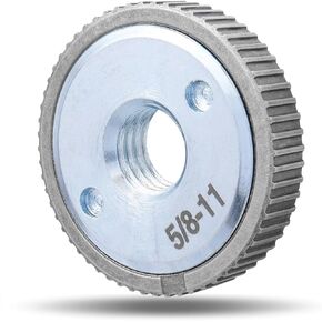 Mesee Quick Release Nut for Angle Grinder, 5/8"-11 Angle Grinder Locking Nut Replacement Parts Fast Clamping Flange Pressure Plate Angle Grinding Machine Fixing Attachment