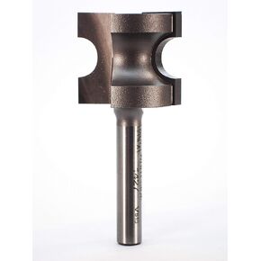Whiteside Router Bits 1427 Half Round Bit with 3/16-Inch Radius 7/8-Inch Cutting Length
