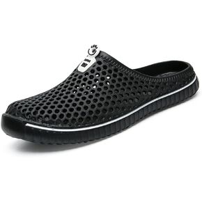 clapzovr Unisex Garden Clogs Slippers Water Sandals Shower Beach Shoes Leightweight Men