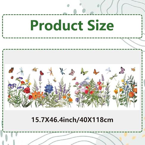 GORGECRAFT 11.8 × 46.4 بوصة شارات نافذة استوائية ثابتة غير لاصقة لشجرة النخيل Monstera السرخس نافذة تلتصق بأوراق الشجر وأوراق الشجر وزهرة ملصقات النوافذ النباتية للباب المنزلق الزجاجي ديكور المنزل الصيفي in Kuwait