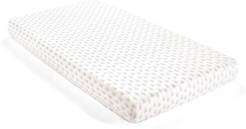 ملاءة سرير أطفال من القطن العضوي بيبي بيكسي فوكس جيو من Lush Decor، عبوتان، وردي، 28 بوصة عرض × 52 بوصة طول + 9 بوصة جيب - فراش أطفال وردي - ملاءات سرير عضوية - ديكور حضانة وودلاند - هدايا استحمام الطفل in Kuwait