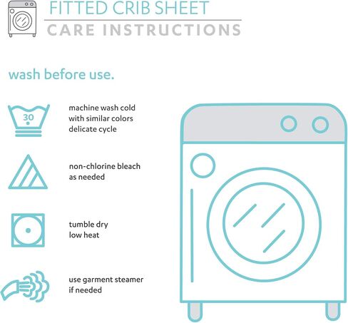 ملاءة سرير أطفال من القطن العضوي بيبي بيكسي فوكس جيو من Lush Decor، عبوتان، وردي، 28 بوصة عرض × 52 بوصة طول + 9 بوصة جيب - فراش أطفال وردي - ملاءات سرير عضوية - ديكور حضانة وودلاند - هدايا استحمام الطفل in Kuwait