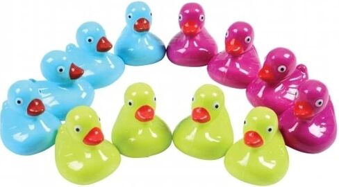 Carnival Duck Pond Game - Includes Red White and Blue Pool and 12 Plastic Floating Carnival Ducks (Pool with Yellow Ducks) in Saudi Arabia