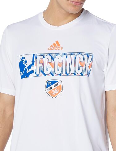 adidas Men's Fc Cincinnati Short Sleeve Pre-Game T-Shirt in Saudi Arabia
