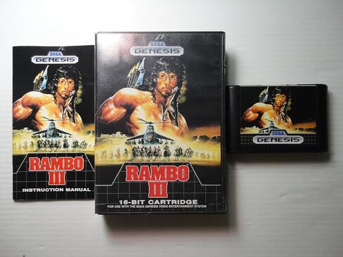 Rambo III - Sega Genesis (Renewed) in Saudi Arabia
