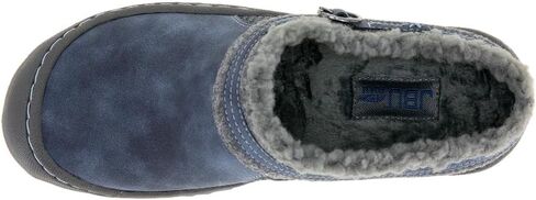 JBU Women's Ginger Low Top Comfort Casual Fashion Slip On Shoe, Denim, 9.5 in Saudi Arabia